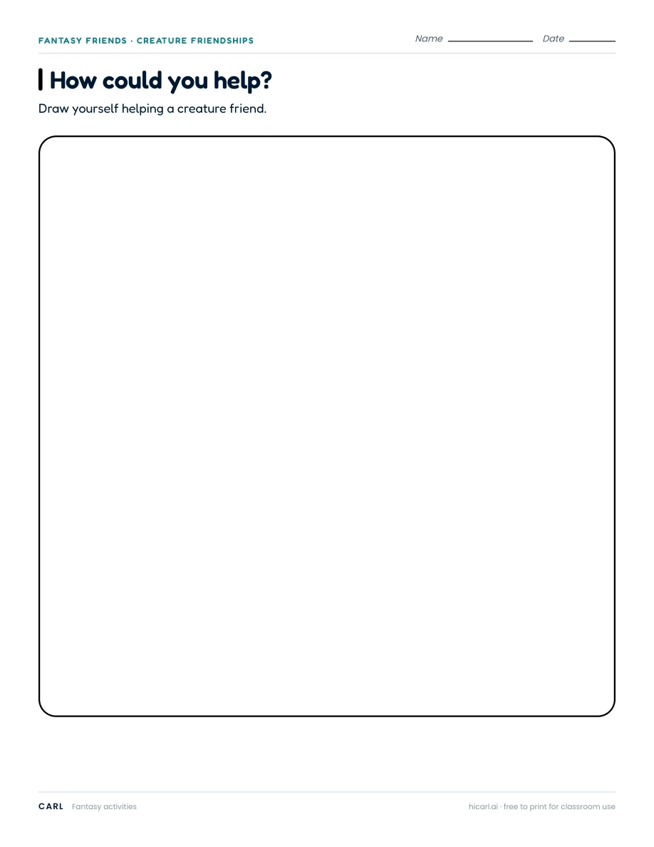 How could you help? — page 1 of 1