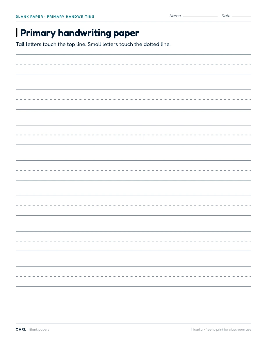 Writing paper preview