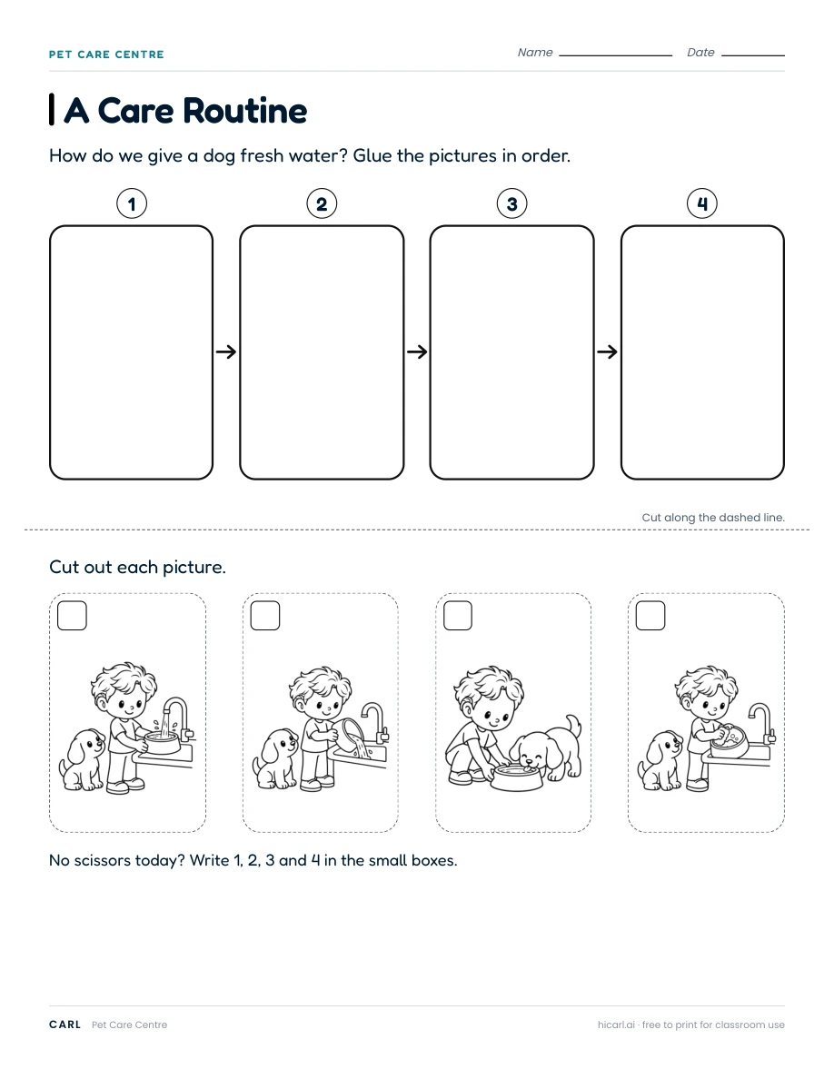 Pet Care Centre activities preview