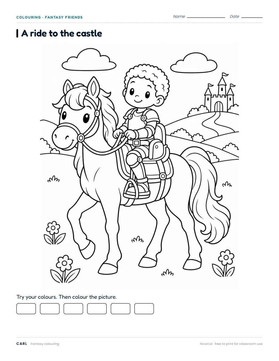 A Ride to the Castle preview