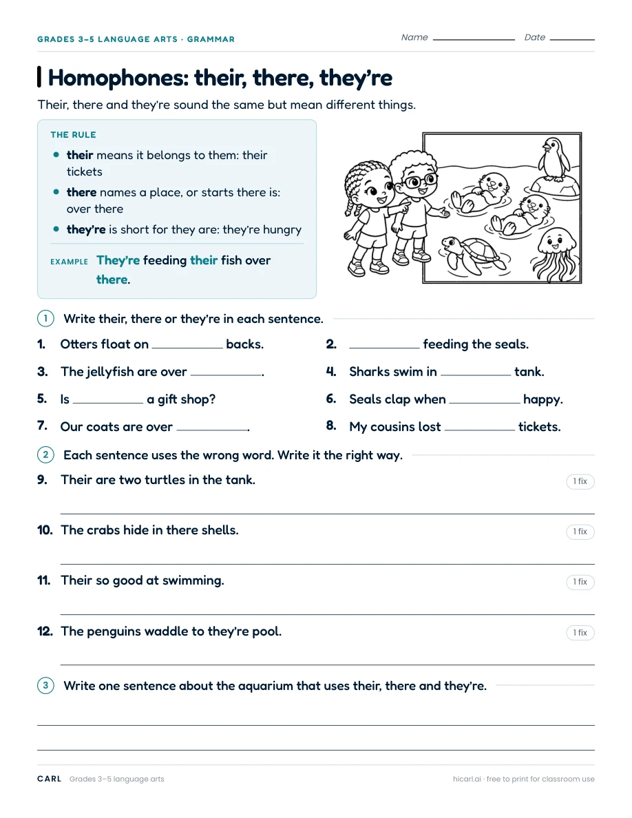 Word meaning and word parts worksheets preview
