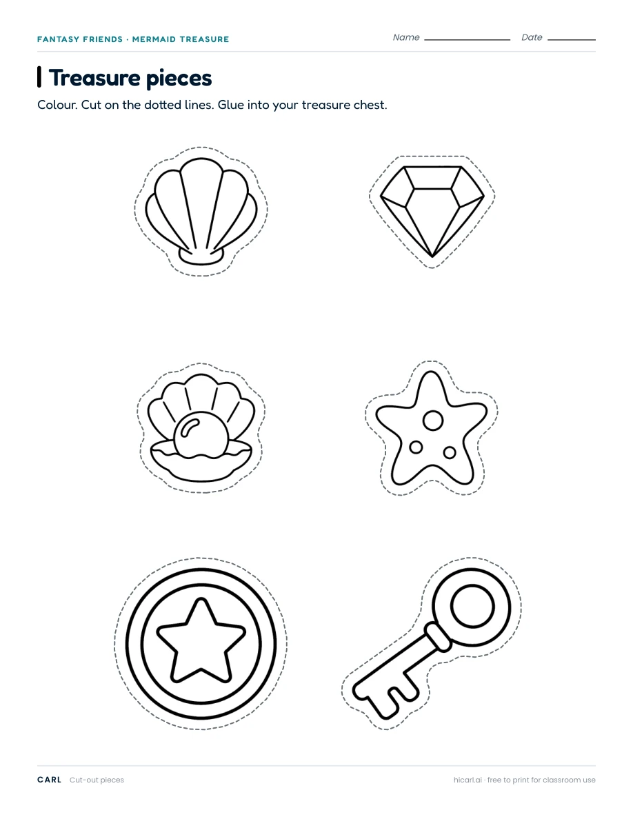 What is in your treasure chest?, version 1 — page 2 of 2