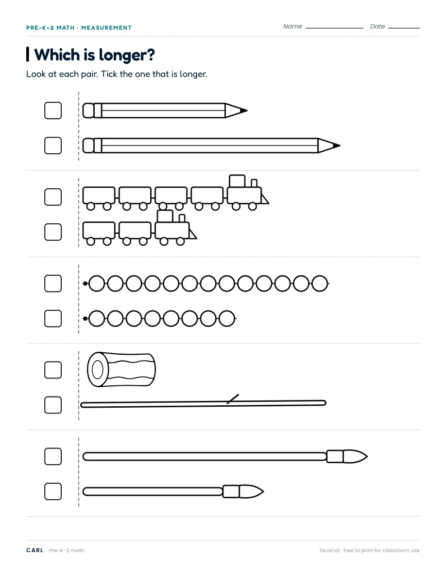Which is longer? preview
